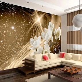 Fotomurale adesivo  Golden Milky Way  Larghezza x Altezza Home decor 196x140