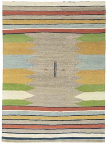 Kilim Tappeto 170 x 120 Beige (Iran) Tessuto A Mano