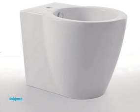 Bidet Da Terra Ceramica Cielo Bianco Lucido "Easy Evo"