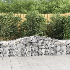 Cesti Gabbioni Ad Arco 2 Pz 400x50x60/80 Cm Ferro Zincato /