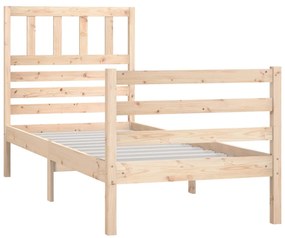 Giroletto 90x190 cm single in legno massello