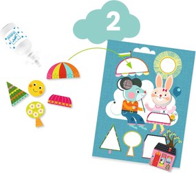 Set artistico grande - Gatto e i suoi amici