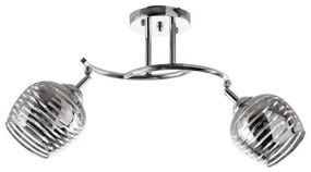 Lampadario a sospensione con supporto rigido 2xE27/60W/230V