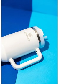 Borraccia termica bianca in acciaio inox 1,18 l Quencher H2.0 FlowState Tumbler Frost – Stanley