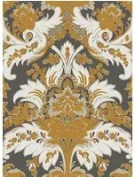 Cole & Son Carta da parati Aldwych - Black/ Gold