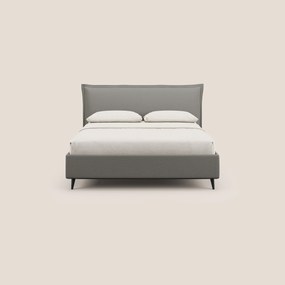 Hans letto contenitore imbottito minimal in tessuto simil cotone impermeabile T19