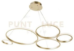 Lampadario led pois oro so.pois-oro4000k