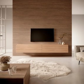 Mobile TV Sospeso 200 Cm 2 Ante Rovere Lindberg Echo