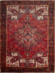 Heriz Tappeto persiano 250x340 Blu (Iran) Annodato A Mano