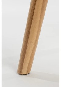 Sedia da bar di colore naturale in rovere massiccio (altezza della seduta 65,5 cm) Vander – White Label