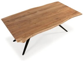 Tavolo da pranzo con piano in acacia 100x200 cm Mudri – MOME