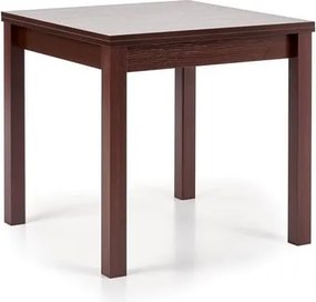 Tavolo allungabile Gracjan in noce scuro - L 80-160 x l 80