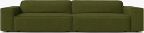 Divano modulare Jodie 4 posti in bouclé – L244 cm