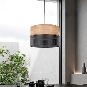 Lampada a sospensione Nicol TK Lighting, dimmerabile, Legno chiaro, Soggiorno / Sala da pranzo, Moderno, Lampada a sospensione