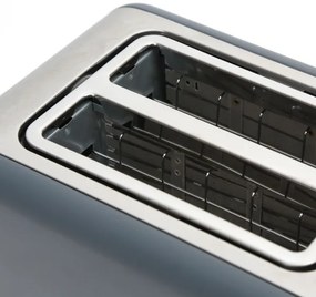 Tostapane a due fori 900W/230V inox/grigio