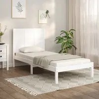 Giroletto in Legno Massello Bianco 75x190 cm Small Singlecod mxl 104398