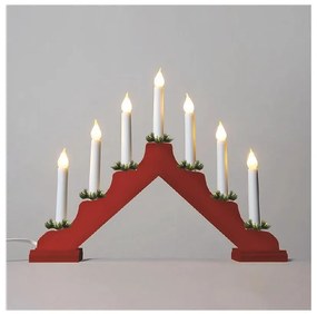 Candelabro natalizio FILAMENT 7xE10/0,2W/230V