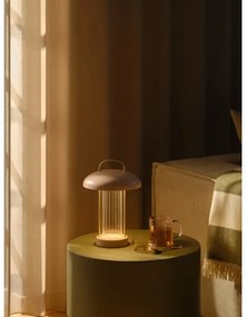 Nordlux - LED dimmerabile. Lampada da tavolo ricaricabile a sfioramento MIRANO LED/3W/3,7V rosa