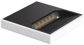 Lampada da parete per interni a luce indiretta bianco Flos Fort Knox Wall LED Mini