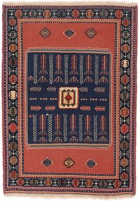 Kilim Tappeto persiano 100 x 140 (Iran) Tessuto A Mano