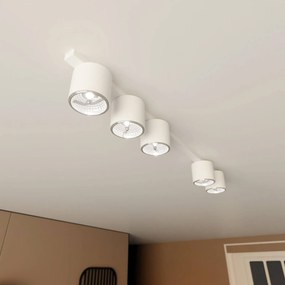 EMIBIG LIGHTING Plafoniere Nano, bianco, a 5 luci, metallo