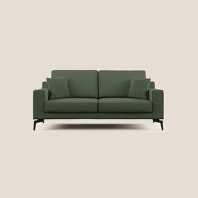 Prestige divano moderno in microfibra smacchiabile T11 verde 146 cm