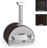 Forno a Legna per Pizza da Esterno Giardino 4 Pizze Alfa Forni Colore: Copper