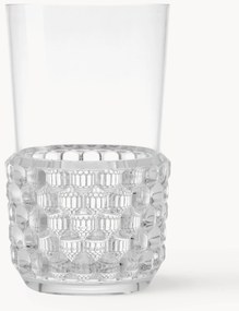 Bicchieri con motivo strutturato Jellies 4 pz