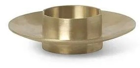 ferm LIVING - Block Candle Holder Brass ferm LIVING