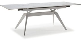 Tavolo da pranzo in ceramica 90x160 cm Lula - Marckeric