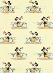 Sanderson Tapete Minnie on the Move - Sherbet