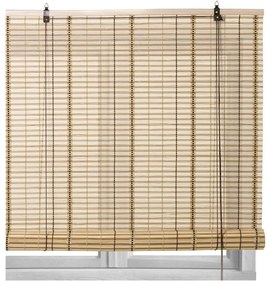 Tenda a rullo in bambù marrone chiaro 90x180 cm Natural Life - Casa Selección