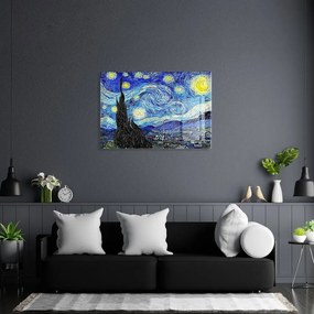 Pittura su vetro 70x50 cm Vincent van Gogh - Wallity