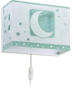 Dalber D-63238H - Applique per bambini MOONLIGHT 1xE27/60W/230V