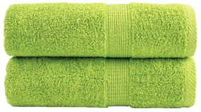 Asciugamani Per Ospiti Solund 2pz Verdi 30x50 Cm 600 Gsm /