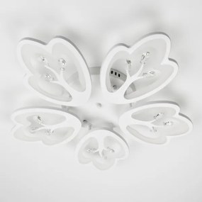 Brilagi - Lampadario a plafone LED dimmerabile TWIST LED/80W/230V 3000-6500K bianco + +TC