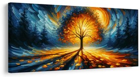 Quadro su tela – Albero della vita nella luce magica