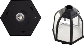Lampione da Giardino LED a Energia Solare H177 cm  Vincent...