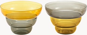 Set di 2 bicchieri in vetro Mizu Kiri