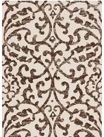 Nina Campbell Carta da parati Brideshead - Charcoal/ Ivory
