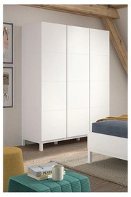 Armadio per bambini bianco 149x196x58 cm Eva – Vipack