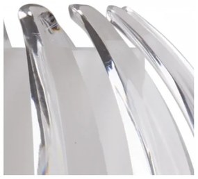 Searchlight EU1811CL - Lampada da tavolo CLAW 1xG9/33W/230V