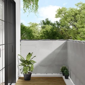 Paravento Balcone Grigio Chiaro 120x800cm 100%poliestere Oxford /