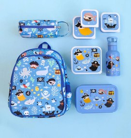 A Little Lovely Company - set di quattro scatole merenda - pirati