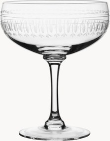 Set di 2 bicchieri da cocktail in cristallo soffiato Ovals