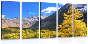 Quadri 5 pezzi – Natura meravigliosa in Kamčatka, Russia