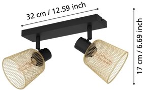 Eglo 900694 - Faretto COSLADA 2xE27/40W/230V