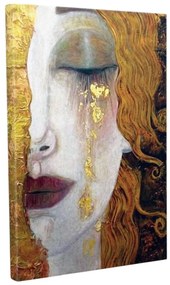 Riproduzione murale su tela Gustav Klimt Lacrime d'oro, 30 x 40 cm Gustav Klimt - Golden Tears - Wallity