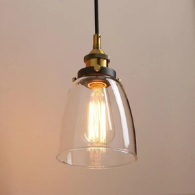 Lampada da soffitto pensile di vetro Verto D APP048-1CP