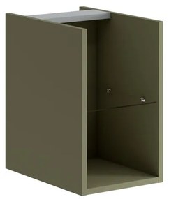 Estensione per mobile da bagno Opera laccato opaco verde salvia L 30 x H 50 x P 45.5 cm